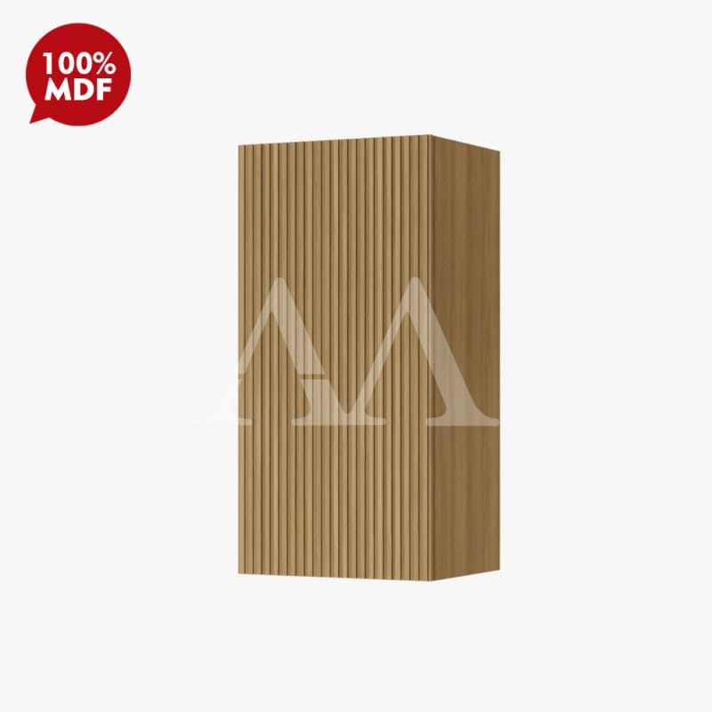 Armário Aéreo Vertical Ripado Natural